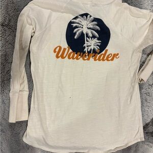 Waverider Cream Short Sleeve Tee